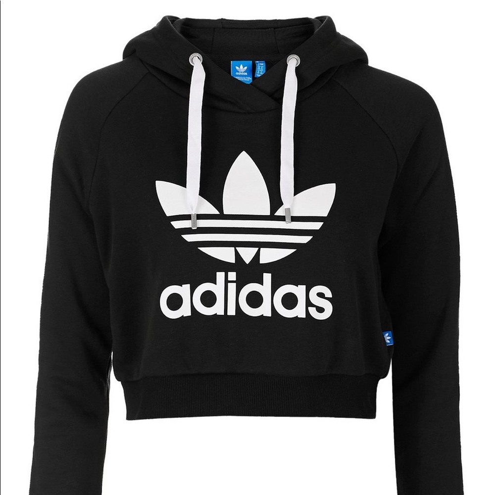 ADIDA ORIGINALS CROPPED HOODIE